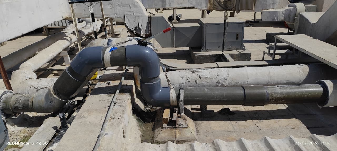 Novo Cinema chiller servicing
